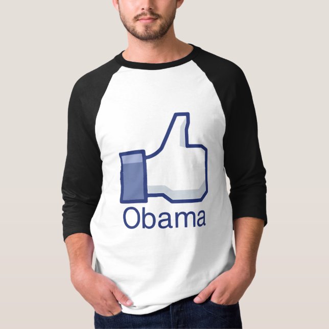 T-SHIRT EU GOSTO DE OBAMA (Frente)