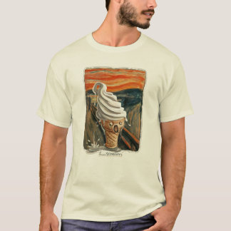 T-shirt Eu grito o sorvete