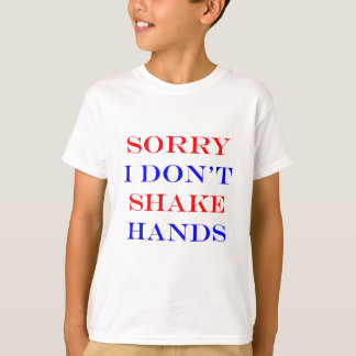 T-shirt Eu não agito as mãos