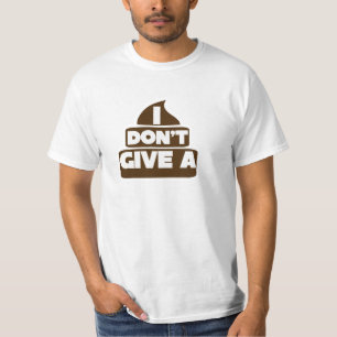 T-shirt Eu não dou um POO
