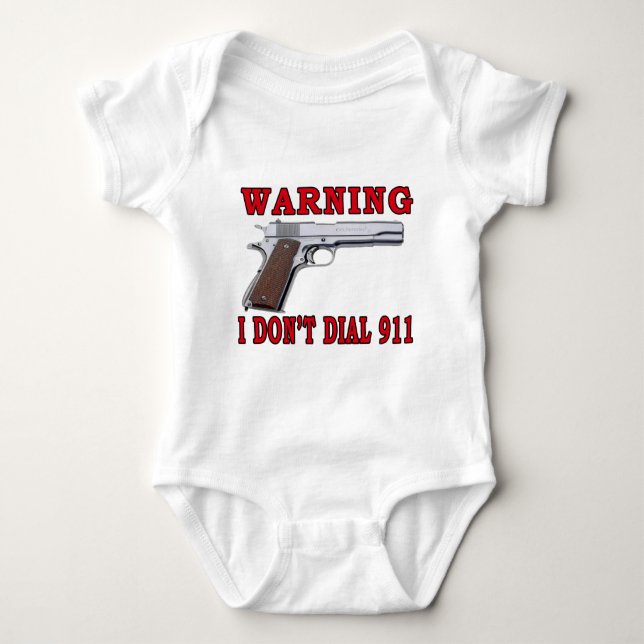 T-shirt Eu não faço disco 911 (Frente)