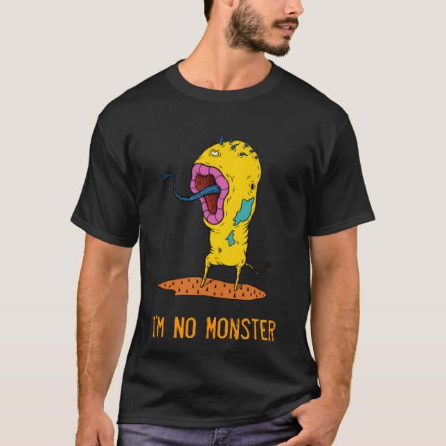 T-shirt Eu não sou nenhum monstro 28 (Frente)