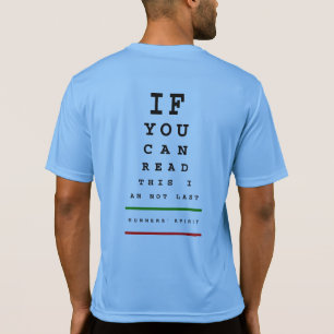 T-shirt Eu não sou última carta de olho - Esporte-TekRun