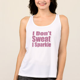 T-shirt Eu não suo, eu faço um teste de exercícios