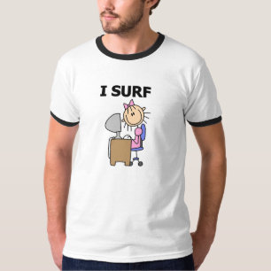 T-shirt Eu Navego na Web