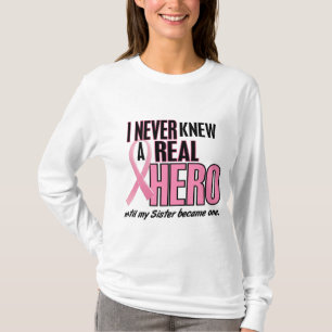 T-shirt Eu nunca conheci uma IRMÃ real do herói (o cancr
