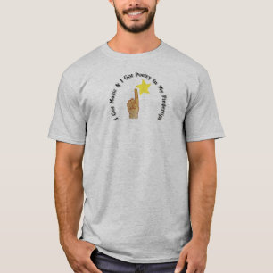 T-shirt Eu obtive a mágica & eu obtive a poesia em minhas