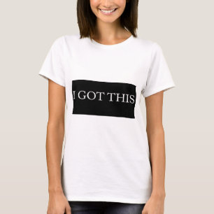 T-shirt EU OBTIVE ESTA tipografia inspirador engraçada