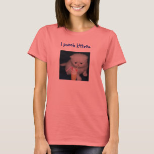 T-shirt Eu perfuro gatinhos