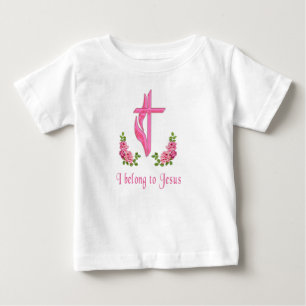T-shirt Eu pertenço aos presentes de Jesus