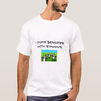 T-SHIRT EU PICO TEXUGOS COM COLHERES