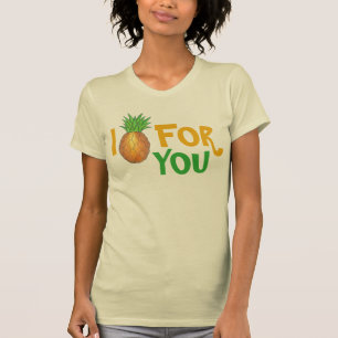 T-shirt Eu Pino Para Você Um Pineacó Tropical Engraçado Fo