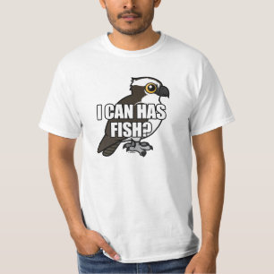 T-shirt Eu posso tenho peixes?