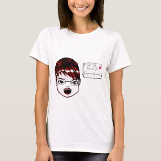 T-shirt Eu posso ver Rússia…