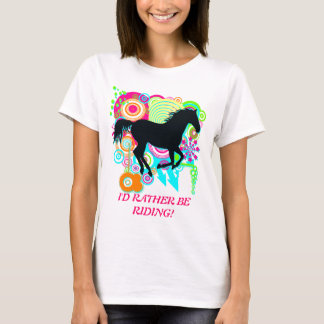 T-shirt EU PREFERENCIALMENTE ESTAR CORRENDO! Galloping Hor