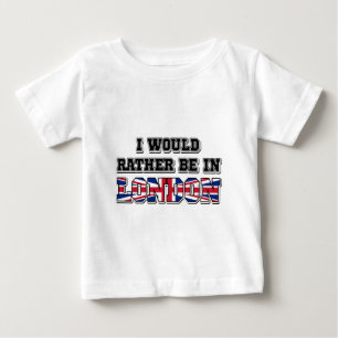 T-shirt Eu preferencialmente estaria em Londres