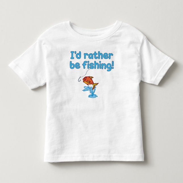 T-shirt Eu PREFERENCIALMENTE ESTARIA PESCANDO! (Frente)