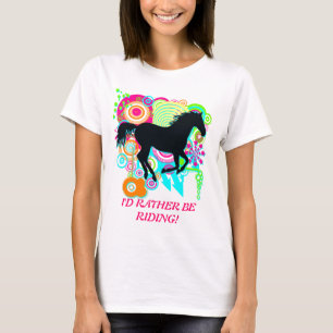 T-shirt EU PREFERENCIALMENTE ESTEJA MONTANDO! Arte de