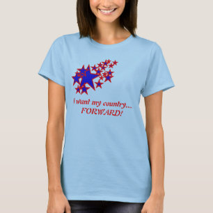 T-shirt Eu quero meu país….DIANTEIRO!
