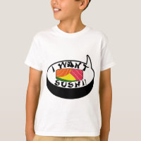 Eu quero o sushi