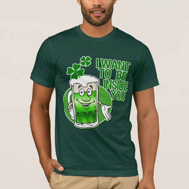 T-shirt Eu quero ser dentro de você (Frente)