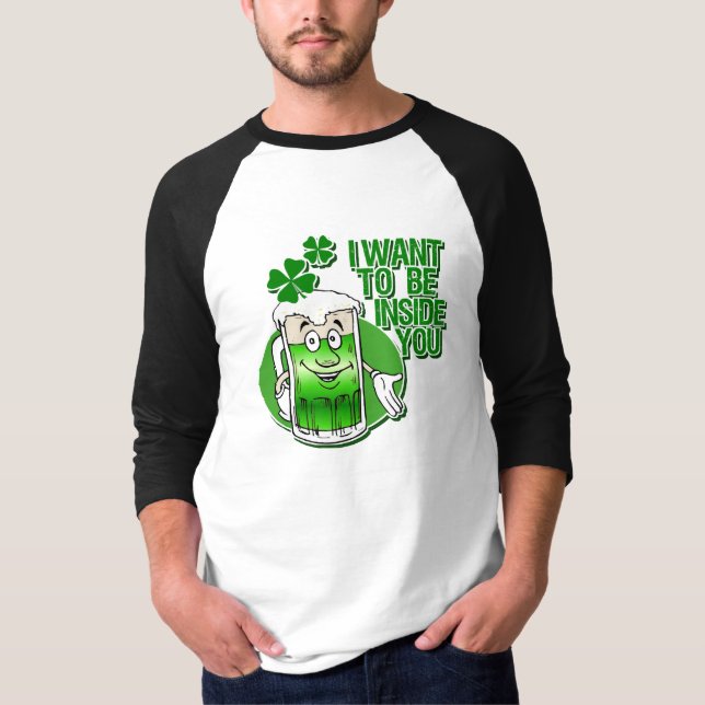 T-shirt Eu quero ser dentro de você (Frente)