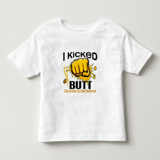 T-shirt Eu retrocedi o sobrevivente de câncer da infância