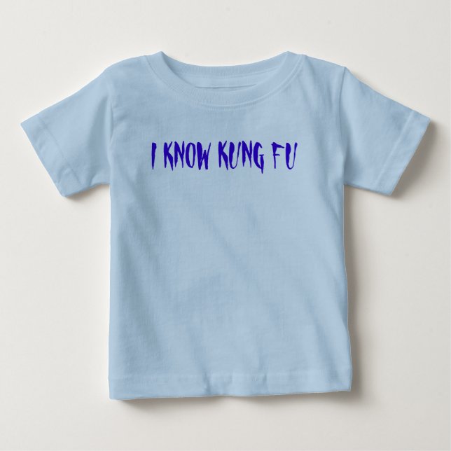 T-SHIRT EU SEI KUNG FU (Frente)