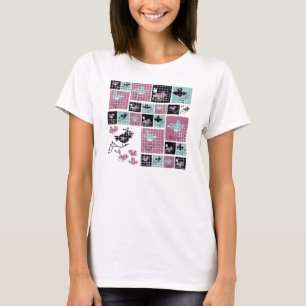 T-shirt Eu sei porque o pássaro prendido canta