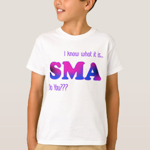 T-shirt Eu sei SMA