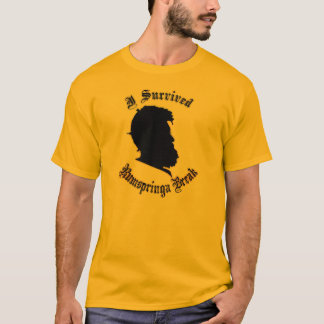 T-shirt Eu sobrevivi à ruptura de Rumspringa