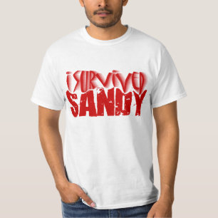 T-shirt eu sobrevivi a SANDY