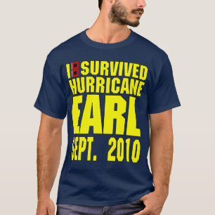 T-shirt Eu sobrevivi ao conde do furacão