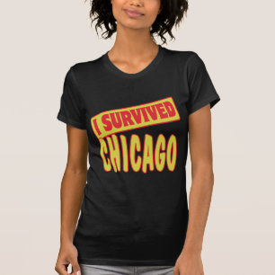 T-SHIRT EU SOBREVIVI CHICAGO