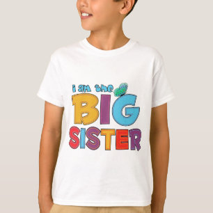 T-shirt Eu sou a borboleta da Irmã Grande