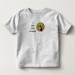 T-shirt Eu sou a criança mais louca (foto de uma cabra beb