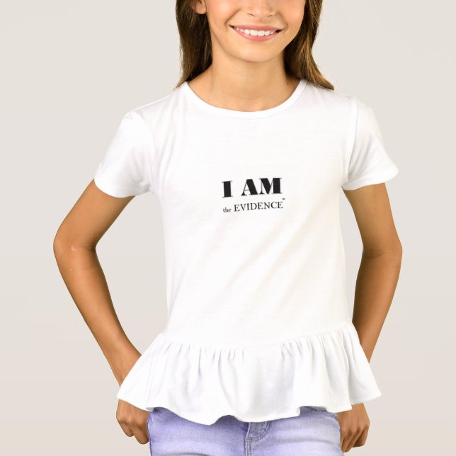 T-shirt Eu sou a evidência (Frente)