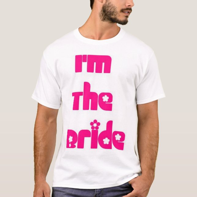 T-shirt Eu sou a noiva (Frente)