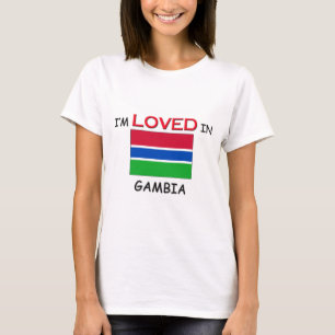 T-shirt Eu sou amado em GAMBIA