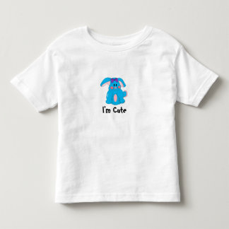 T-shirt Eu Sou Coelhinho Azul Fofo