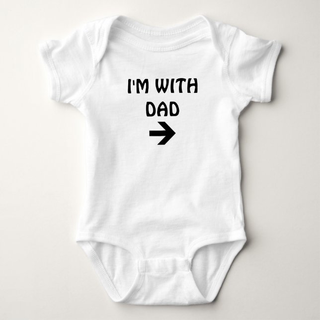 T-shirt Eu sou COM PAI (Frente)