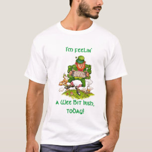T-shirt Eu sou feelin', um o irlandês pequenino do bocado