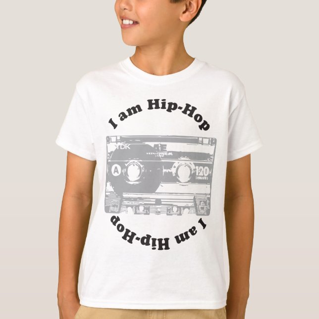 T-shirt Eu sou hip-hop (Frente)