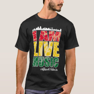 T-SHIRT EU SOU MÚSICA AO VIVO