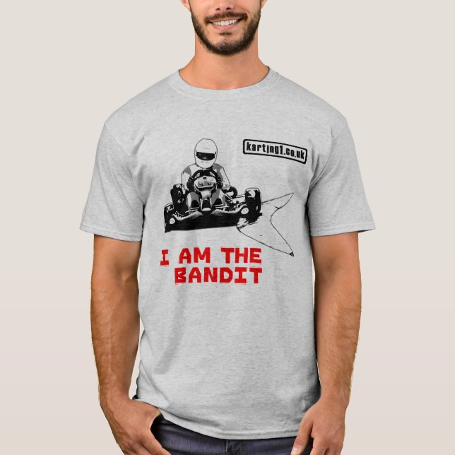 T-shirt Eu sou o bandido (Frente)