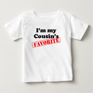 T-shirt Eu sou o favorito do meu primo