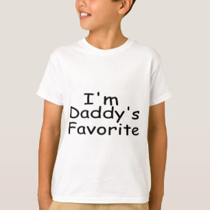 T-shirt Eu sou o favorito do pai
