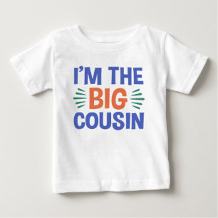 T-shirt Eu sou o primo grande