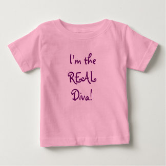 T-shirt Eu sou o REAL Diva!