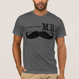 T-shirt Eu sou o Sr. Mustache.